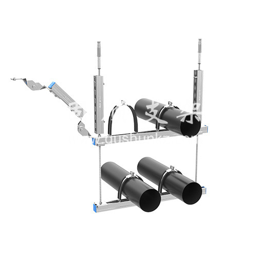 多水管組合側向抗震支架